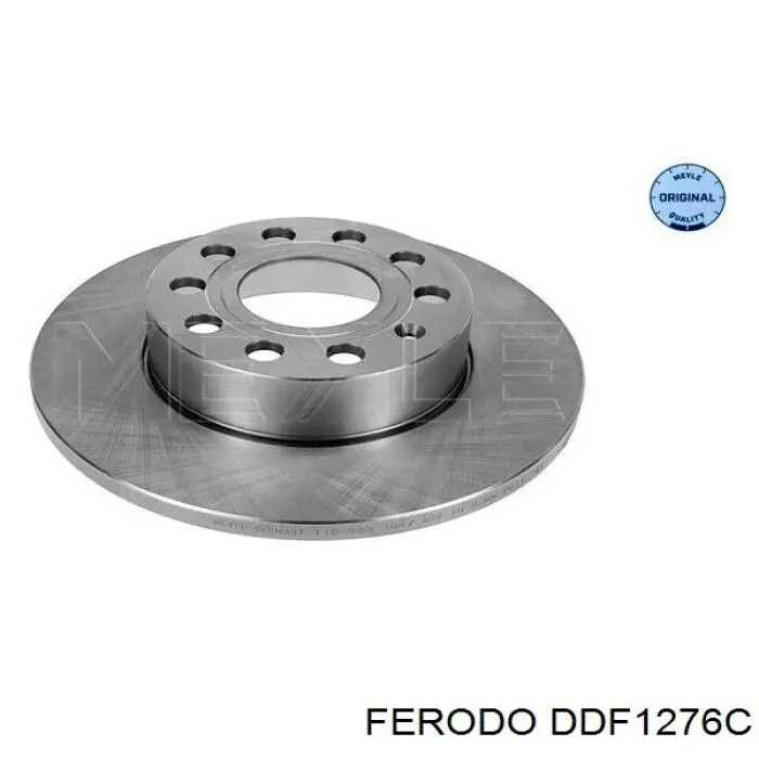 DDF1276C Ferodo disco de freno trasero