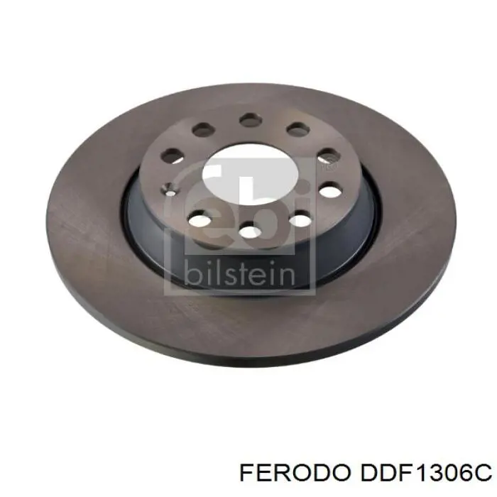 DDF1306C Ferodo disco de freno trasero