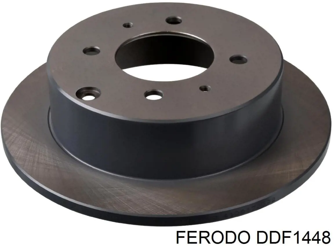 DDF1448 Ferodo disco de freno trasero