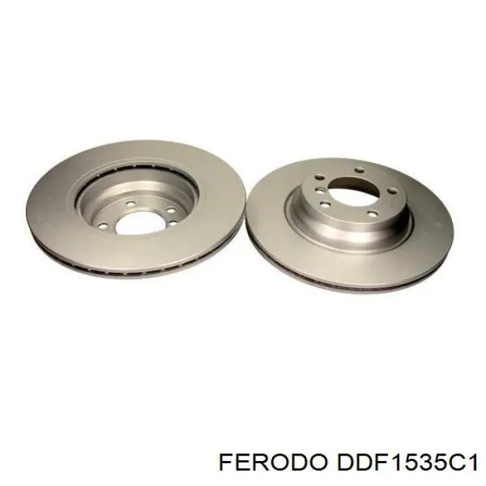 DDF1535C-1 Ferodo freno de disco delantero