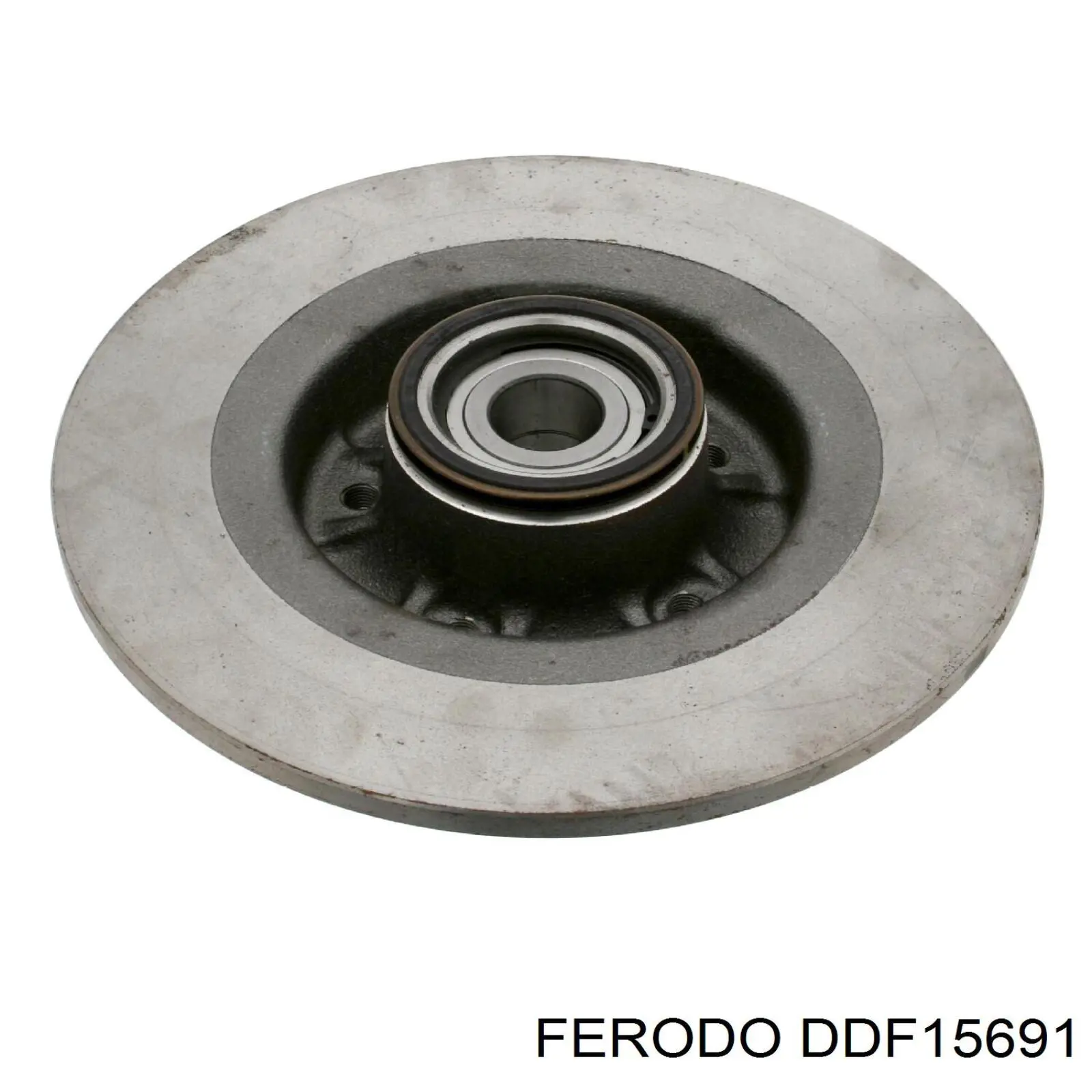 DDF1569-1 Ferodo disco de freno trasero