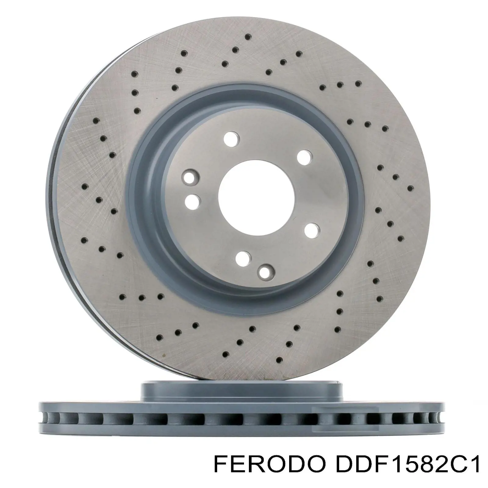 DDF1582C-1 Ferodo freno de disco delantero