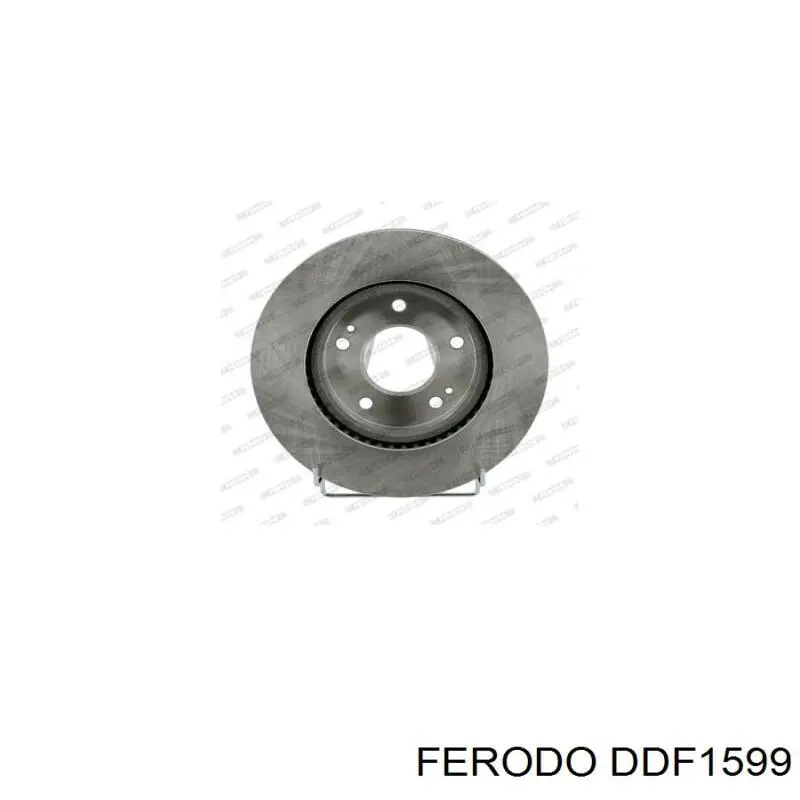 DDF1599 Ferodo freno de disco delantero