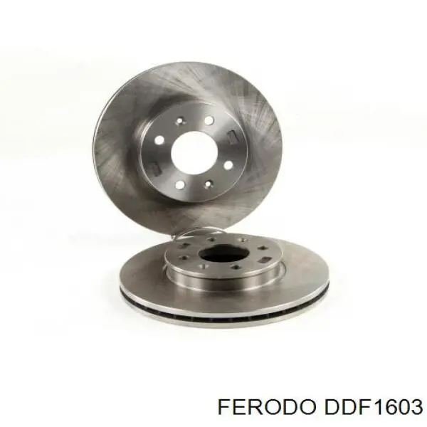 DDF1603 Ferodo freno de disco delantero