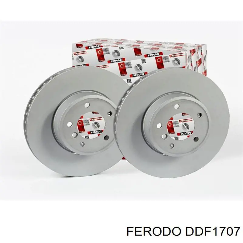 DDF1707 Ferodo freno de disco delantero