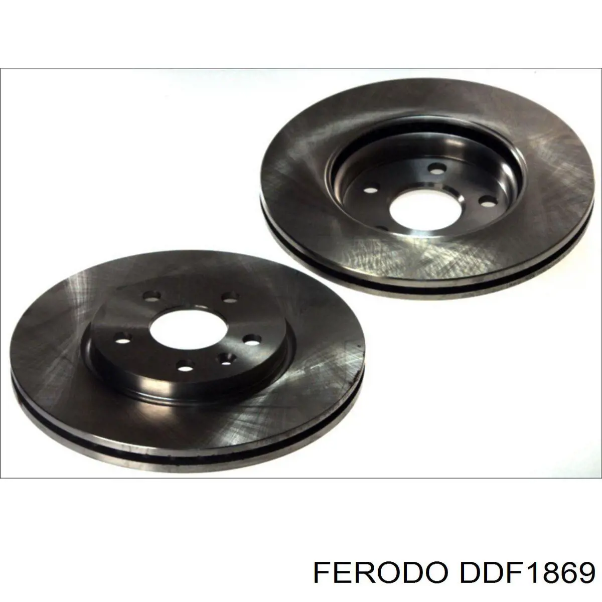 DDF1869 Ferodo freno de disco delantero