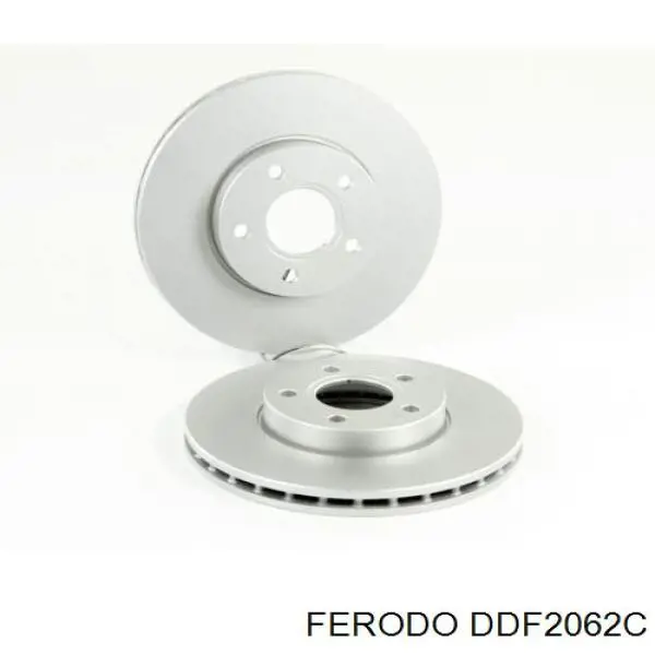 DDF2062C Ferodo freno de disco delantero