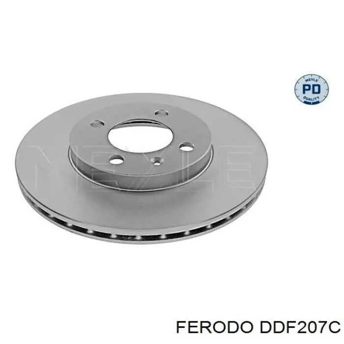 DDF207C Ferodo freno de disco delantero