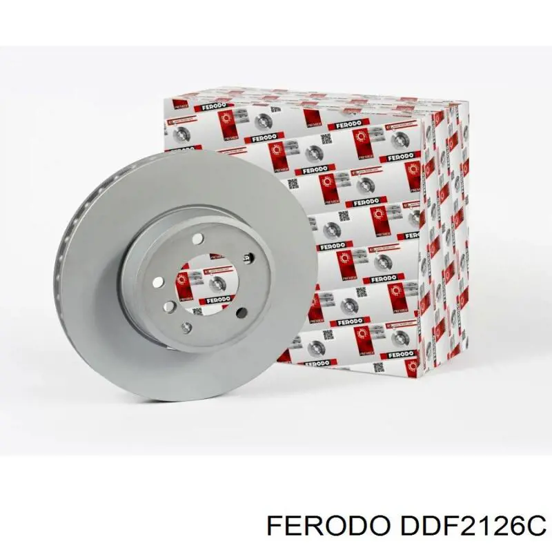 DDF2126C Ferodo freno de disco delantero