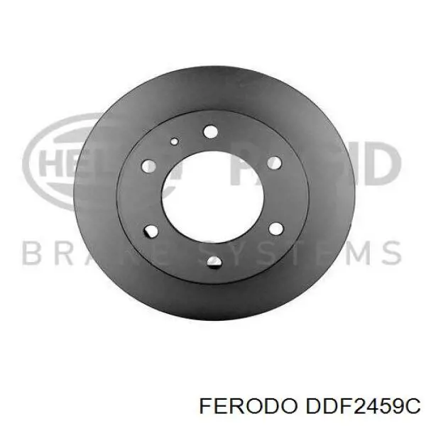 DDF2459C Ferodo freno de disco delantero