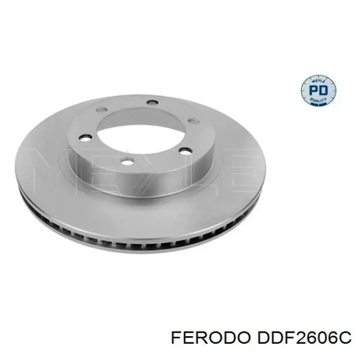 DDF2606C Ferodo freno de disco delantero