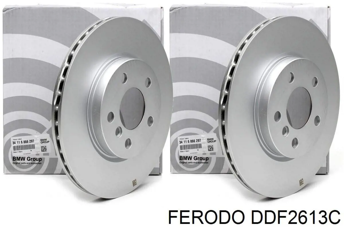 DDF2613C Ferodo freno de disco delantero