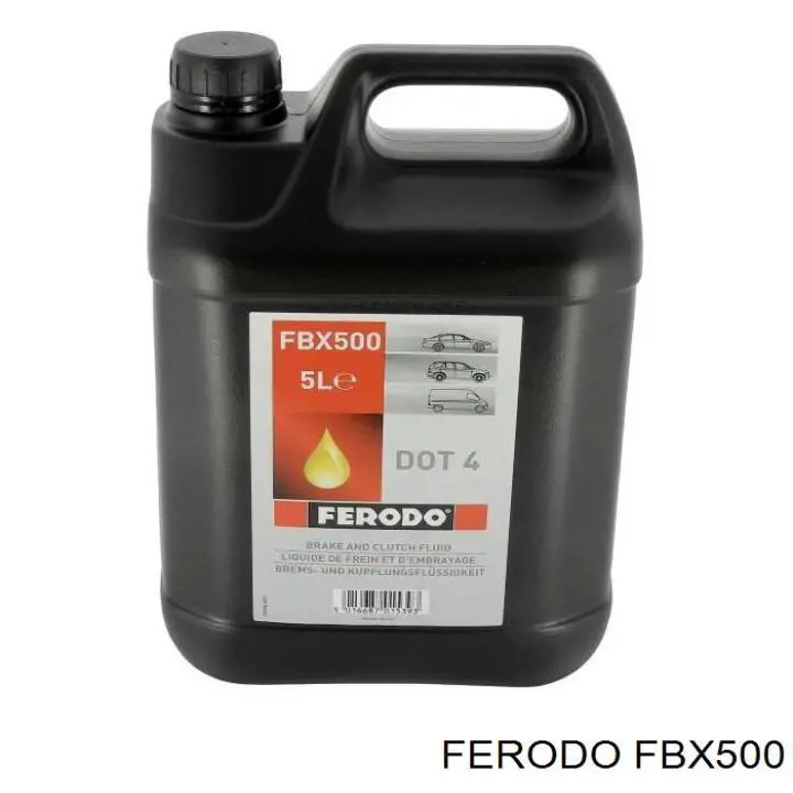 FBX500 Ferodo líquido de frenos