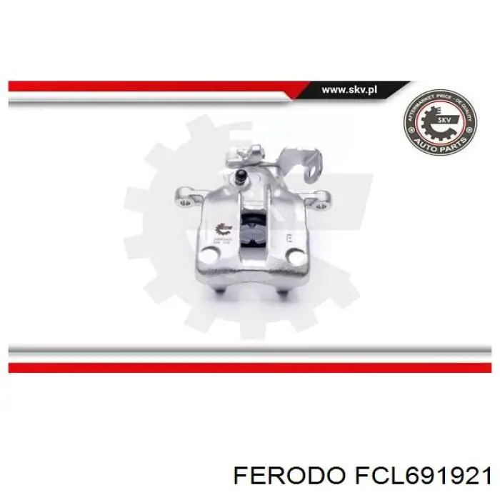 FCL691921 Ferodo pinza de freno trasera izquierda