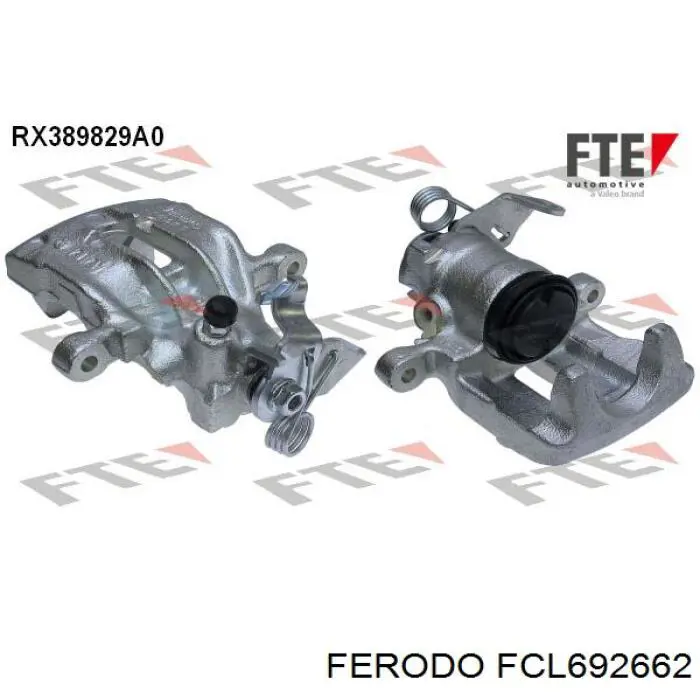 FCL692662 Ferodo pinza de freno trasero derecho