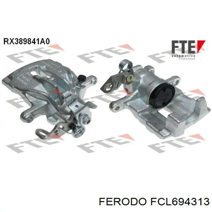 FCL694313 Ferodo pinza de freno trasera izquierda