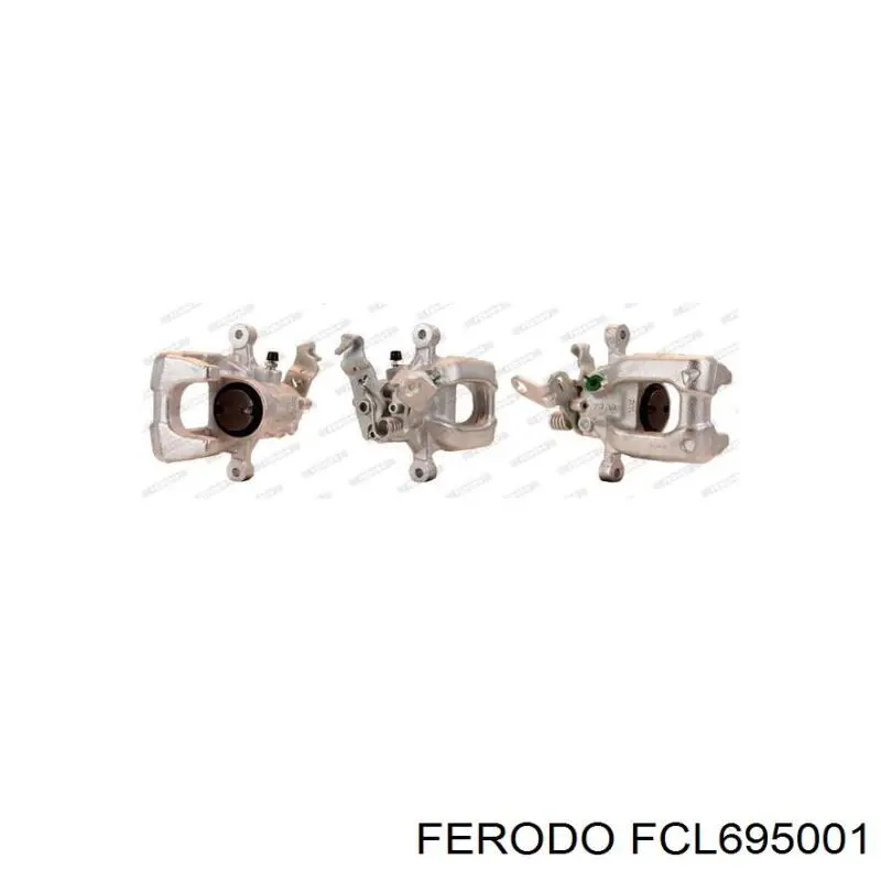 FCL695001 Ferodo pinza de freno trasera izquierda