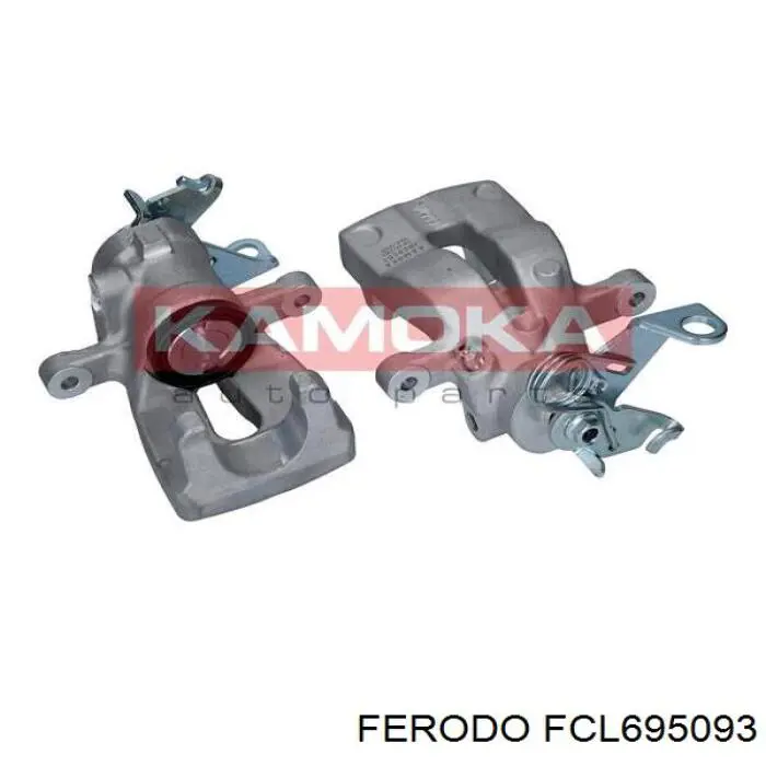  Pinza de freno trasera izquierda para Fiat Punto 2 