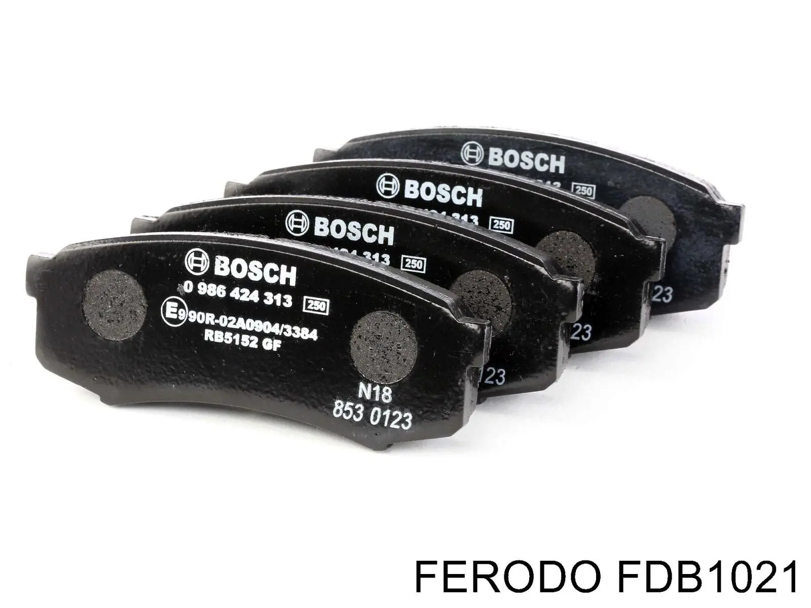 FDB1021 Ferodo pastillas de freno traseras