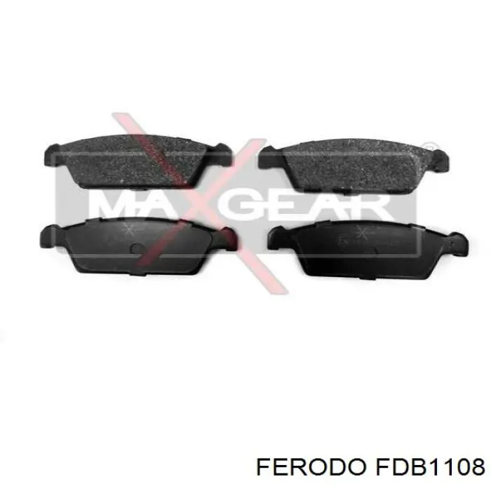 FDB1108 Ferodo pastillas de freno delanteras