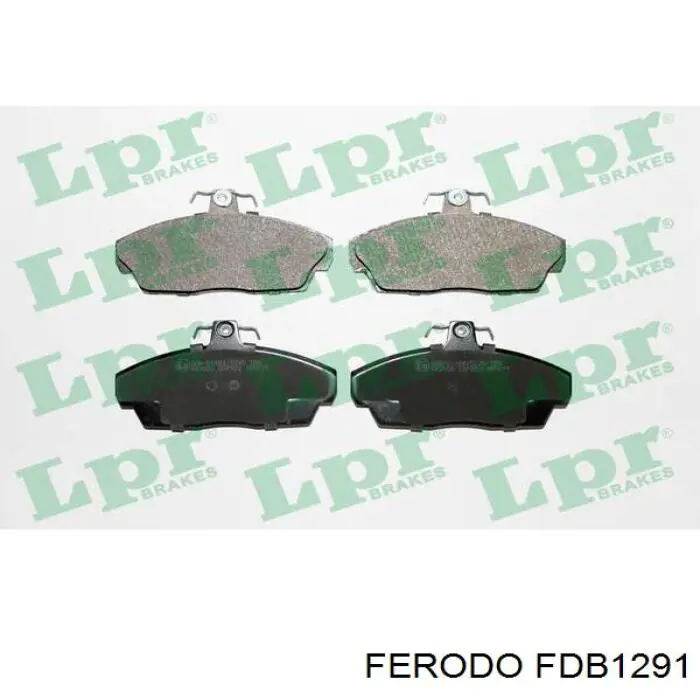 FDB1291 Ferodo pastillas de freno delanteras