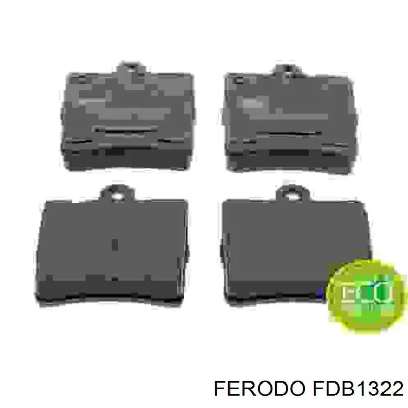 FDB1322 Ferodo pastillas de freno traseras