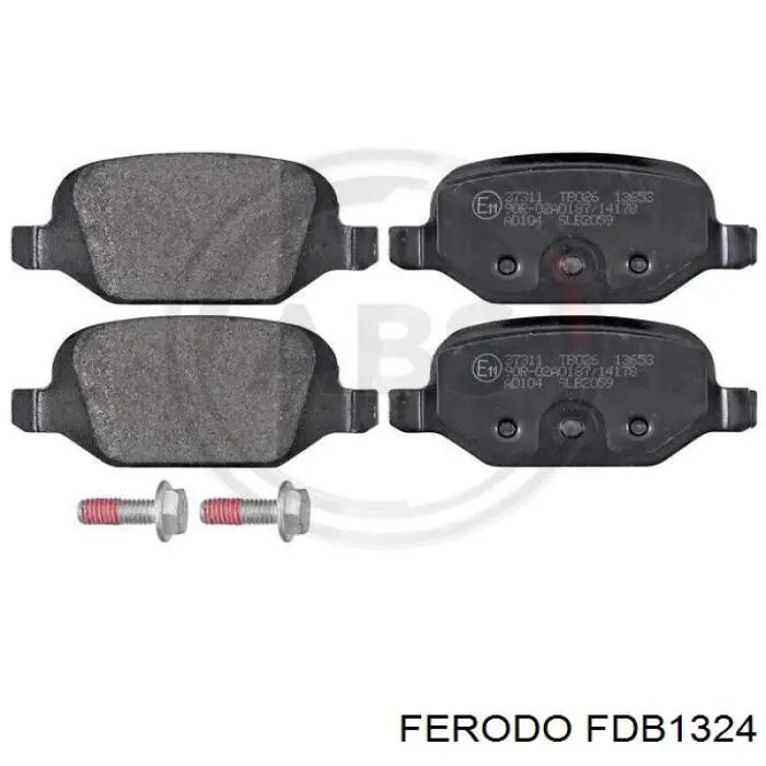 FDB1324 Ferodo pastillas de freno traseras