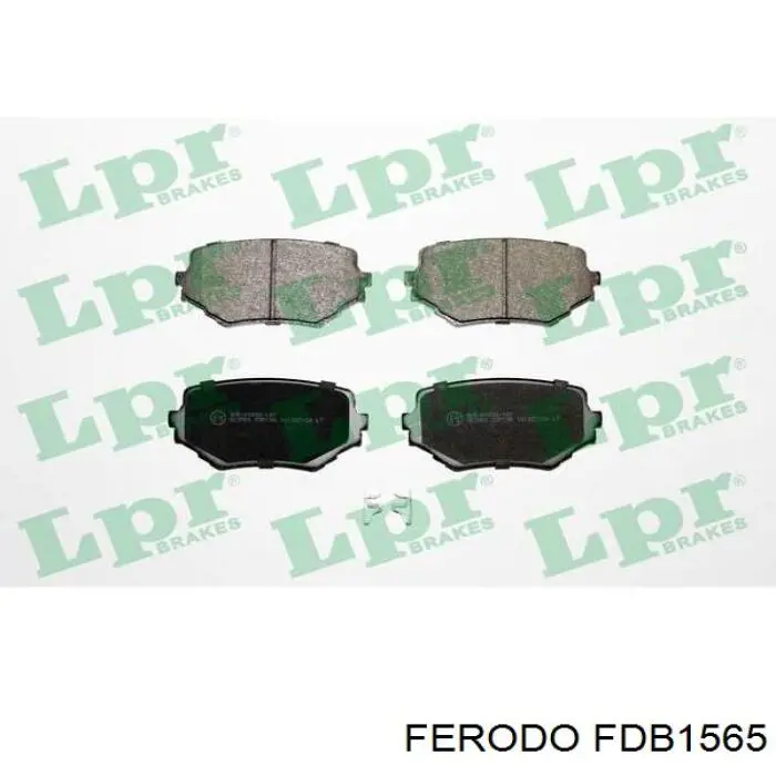 FDB1565 Ferodo pastillas de freno delanteras