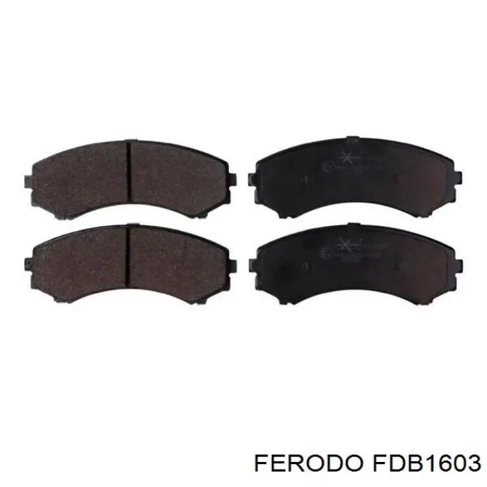 FDB1603 Ferodo pastillas de freno delanteras