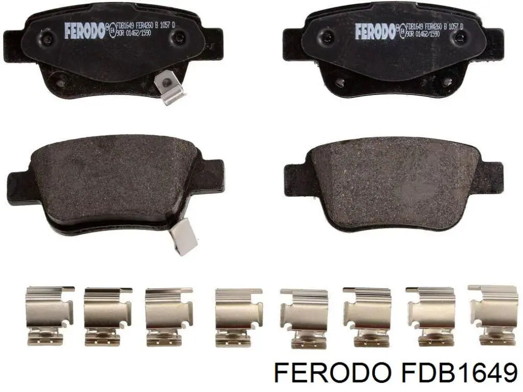 FDB1649 Ferodo pastillas de freno traseras