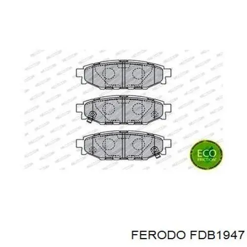 FDB1947 Ferodo pastillas de freno traseras