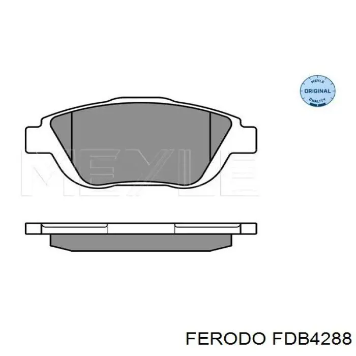 FDB4288 Ferodo pastillas de freno delanteras