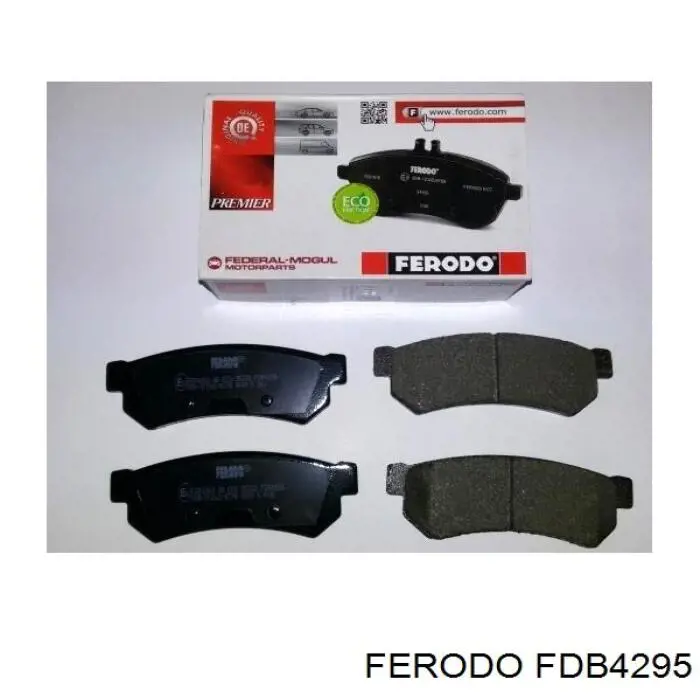 FDB4295 Ferodo pastillas de freno traseras