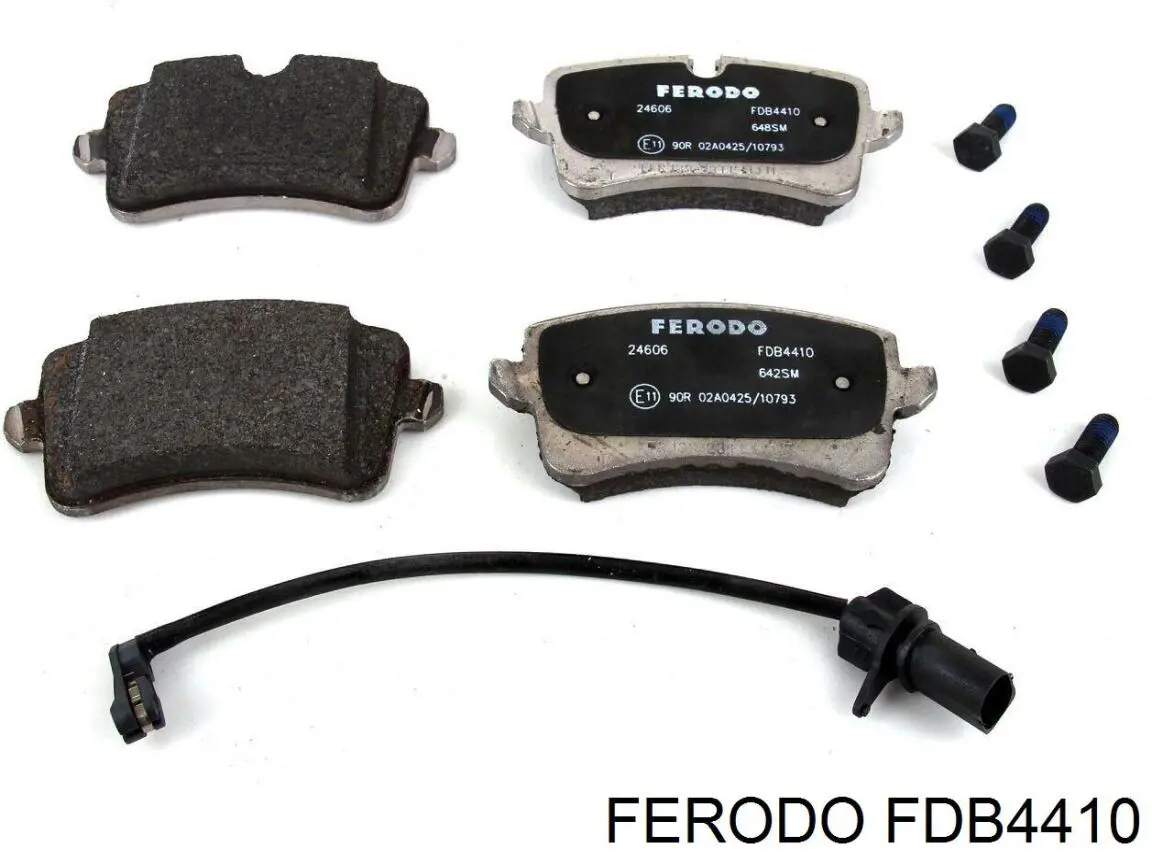 FDB4410 Ferodo pastillas de freno traseras