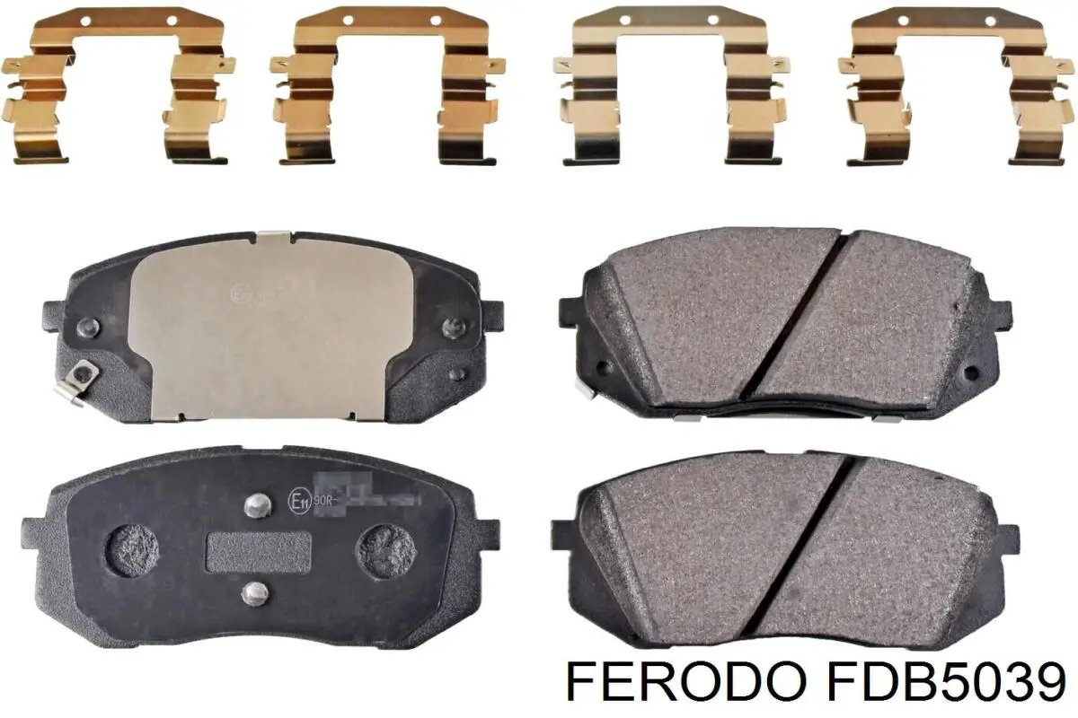 FDB5039 Ferodo pastillas de freno delanteras