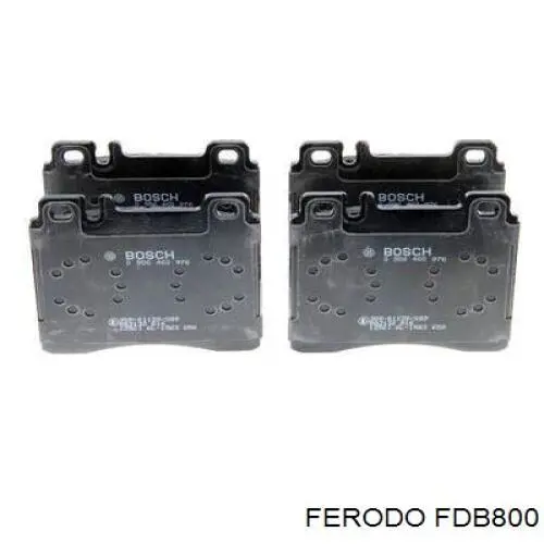 FDB800 Ferodo pastillas de freno delanteras