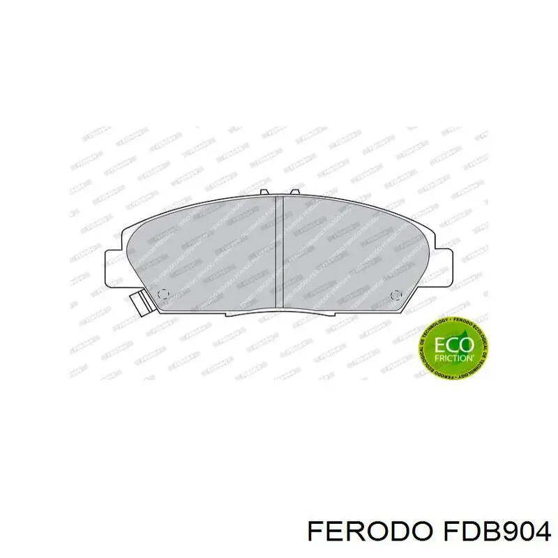 FDB904 Ferodo pastillas de freno delanteras