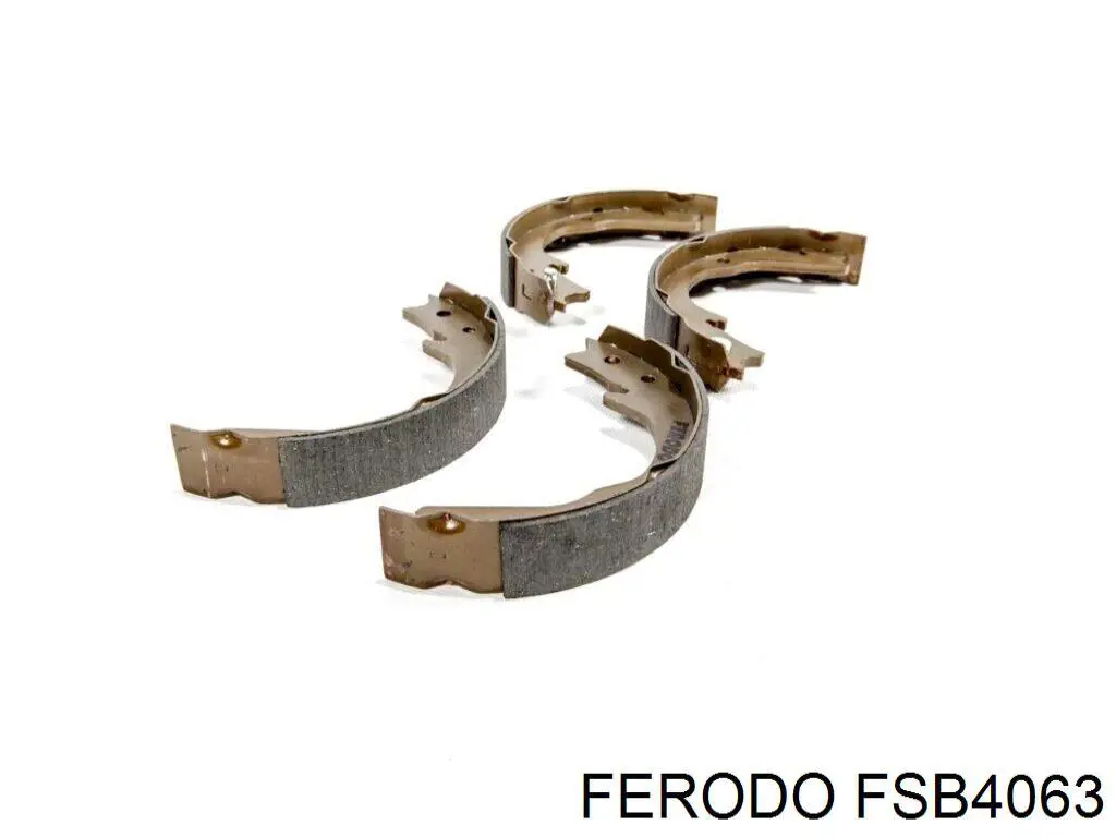 FSB4063 Ferodo juego de zapatas de frenos, freno de estacionamiento