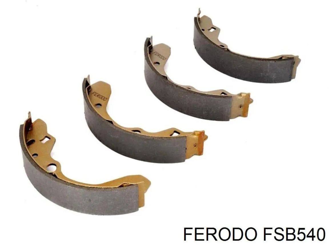 FSB540 Ferodo zapatas de frenos de tambor traseras