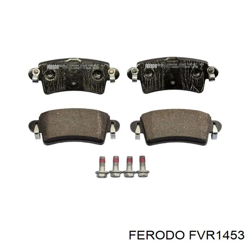 FVR1453 Ferodo pastillas de freno traseras