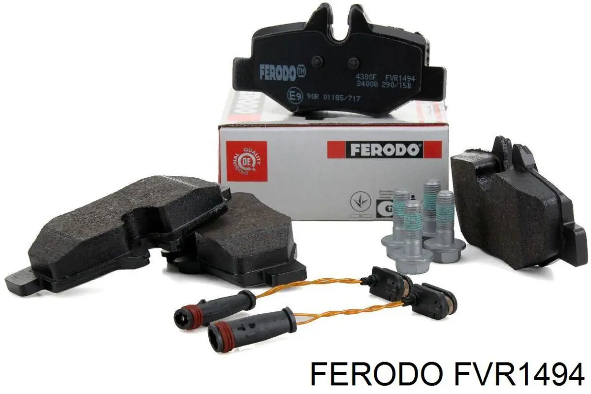 FVR1494 Ferodo pastillas de freno traseras