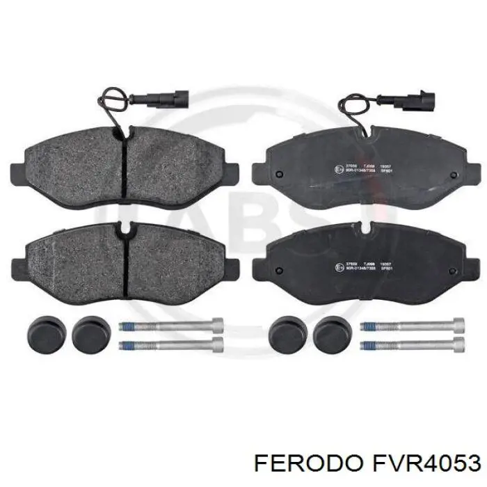 FVR4053 Ferodo pastillas de freno delanteras