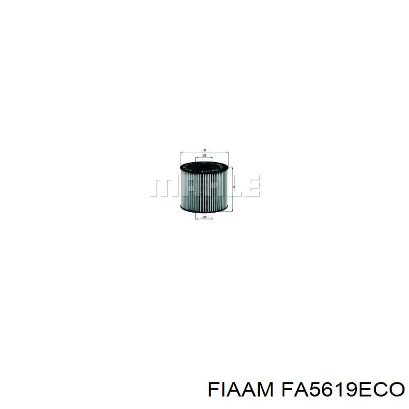 FA5619ECO Coopers FIAAM filtro de aceite