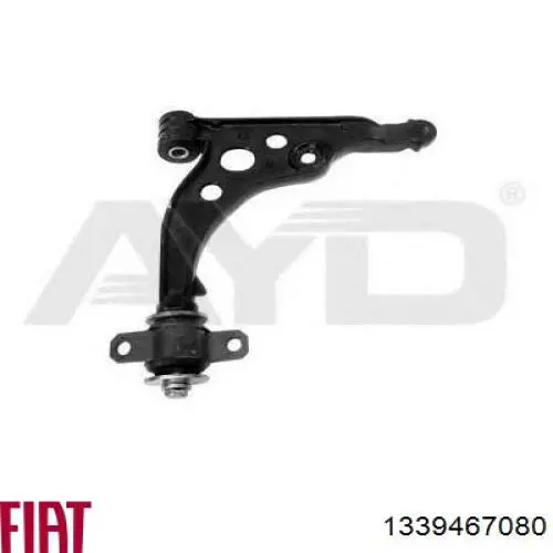 1339467080 Fiat/Alfa/Lancia barra oscilante, suspensión de ruedas delantera, inferior derecha