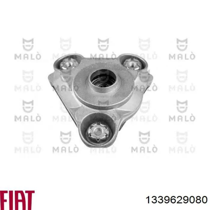 1339629080 Fiat/Alfa/Lancia soporte amortiguador delantero izquierdo