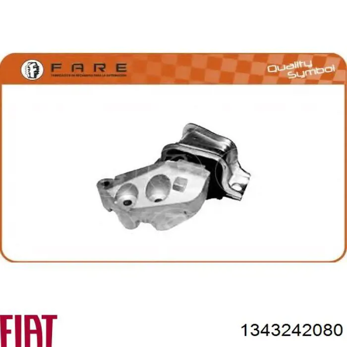 1343242080 Fiat/Alfa/Lancia soporte de motor derecho