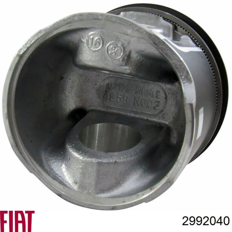 2992040 Fiat/Alfa/Lancia pistón completo para 1 cilindro, std