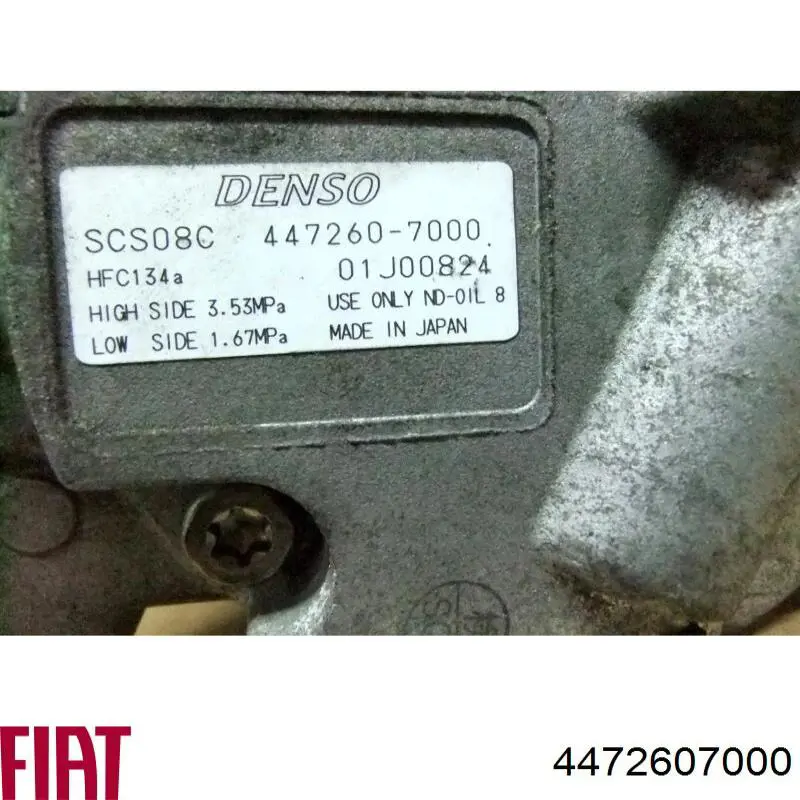 60654446 Fiat/Alfa/Lancia compresor de aire acondicionado