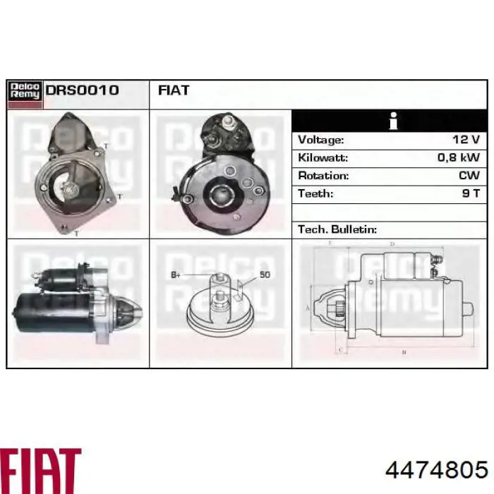 6151600180 Mercedes motor de arranque