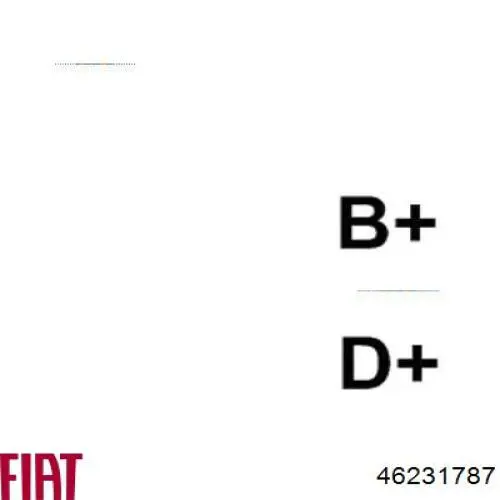 46231787 Fiat/Alfa/Lancia alternador
